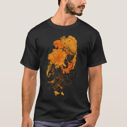 Bestäubung Dunkles Feuer T-Shirt (Vorderseite)