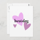 Bestdog Postkarte (Vorne/Hinten)