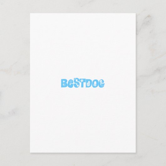 Bestdog Postkarte (Vorderseite)