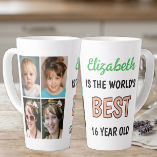 Beste 16-jährige Welt 4 Foto grüne Pfirsich Milchtasse