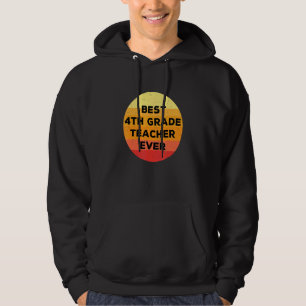 Beste 4. Klasse Lehrer je Große vierte Klasse Hoodie