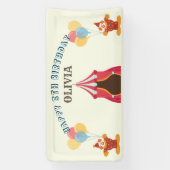 BESTE 5. Geburtstagsparty Circus THEMA Banner (Vertikal)