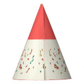 BESTE 5. Geburtstagsparty Circus THEMA Partyhütchen (Rückseite)