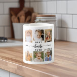 Beste Abuela je - Enkel Foto Collage Kaffeetasse<br><div class="desc">Feiern Sie die "Beste Abuela je" mit dieser personalisierten Grandkinder Foto Collage Kaffee Tasse. Dieses nachdenkliche Geschenk besticht durch eine wunderschön arrangierte Collage mit wertvollen Fotos, die besondere Momente einfangen und durch eine herzliche Botschaft ergänzt werden. Aus hochwertiger Keramik gefertigt, ist es sowohl Mikrowellen- als auch Geschirrspüler sicher für Bequemlichkeit...</div>