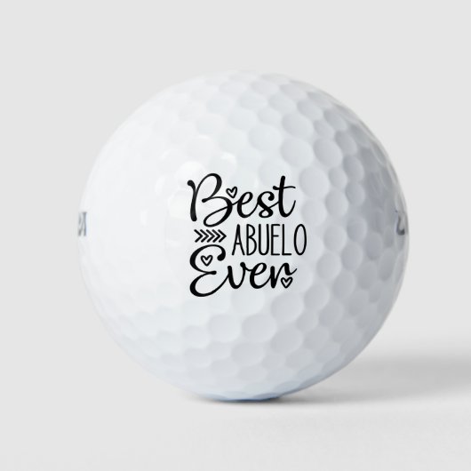 Beste Abuelo je Golfball (Vorderseite)