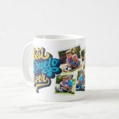 Beste Abuelo je | Opa-Foto Kaffeetasse (Vorderseite Links)