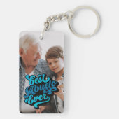 Beste Abuelo je | Opa-Foto Schlüsselanhänger (Rückseite)