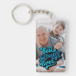 Beste Abuelo je | Opa-Foto Schlüsselanhänger
