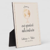 Beste Adventure World Globe Map Fotoplatte (Seite)