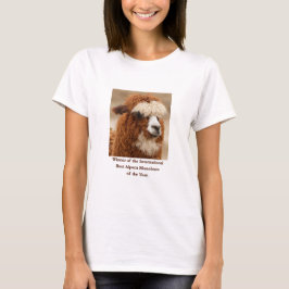 Beste Alpakaaugenbraue T-Shirt