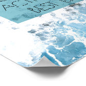 "Beste Anstrengungen" Poster (Ecke)