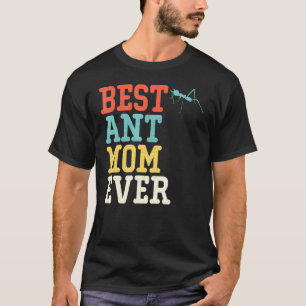 Beste Ant Mama je Vintag Retro T-Shirt