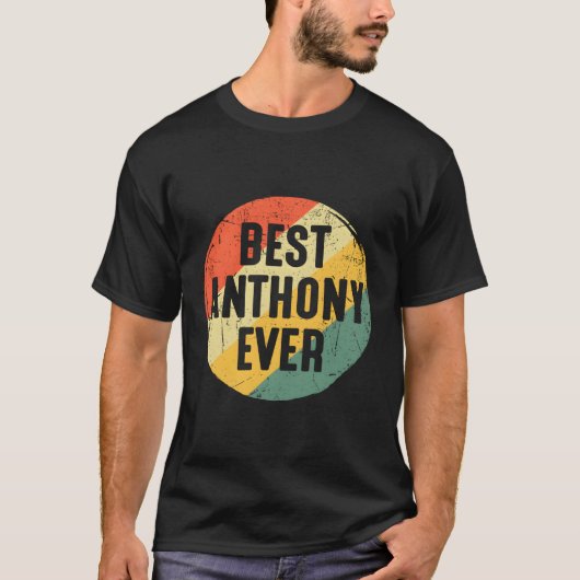 Beste Anthony-Version für Anthony Name T-Shirt (Vorderseite)