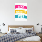 Beste Architektur je Leinwanddruck (Insitu (Schlafzimmer))