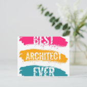 Beste Architektur je Postkarte (Stehend Vorderseite)