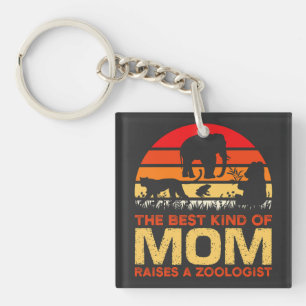 Beste Art von Mutter erzieht eine Zoologin, Zoolog Schlüsselanhänger
