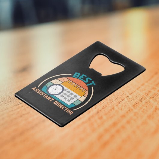 Beste Assistenzdirektorin - Geschenk für die Crew Geldbeutel Flaschenöffner