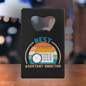 Beste Assistenzdirektorin - Geschenk für die Crew Geldbeutel Flaschenöffner