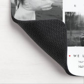 Beste AUNTEver Script Mutter's Day 10 Foto Collage Mousepad (Ecke)