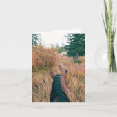 Beste Aussicht - 4" x 5,6" Notizkarte Karte (Vorderseite)