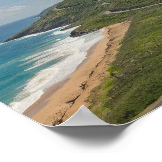 Beste Aussicht in St. Kitts Poster (Ecke)