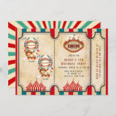 Beste Ausstellung auf der Erde Circus Geburtstag E (Vorne/Hinten)