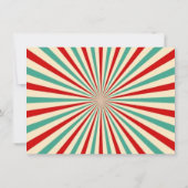 Beste Ausstellung auf der Erde Circus Geburtstag E (Rückseite)