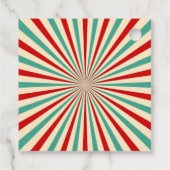 Beste Ausstellung auf der Erde Circus Kindergeburt Geschenkanhänger (Rückseite)