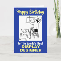 Beste Ausstellung Stand Display Designer Geburtsta