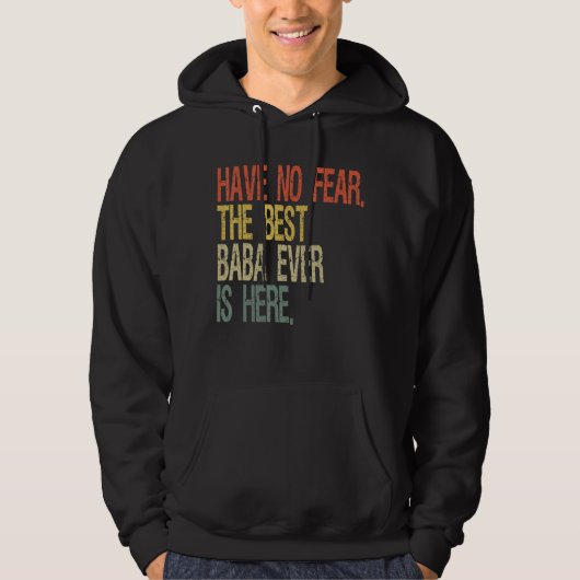 Beste Baba je Hoodie (Vorderseite)