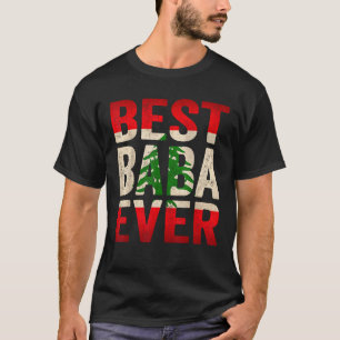 Beste Baba je libanesischer Vater und Ehemann im L T-Shirt