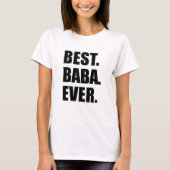 Beste Baba je T-Shirt (Vorderseite)