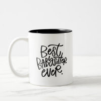 Beste Babysitter-Tasse je Zwei-Tone-Kaffee