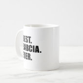 Beste Bacia überhaupt Tasse (Vorderseite Links)