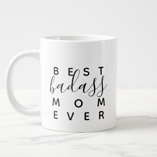 Beste Badass-Mama je Funny Coffee Tasse (Links)