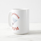 Beste "Badminton MAMA" jemals! Muttertag Kaffeetasse (Vorderseite Links)