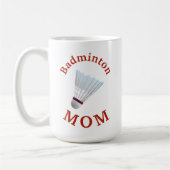 Beste "Badminton MAMA" jemals! Muttertag Kaffeetasse (Links)