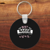 Beste Baker-Geschenkidee Schlüsselanhänger (Vorderseite)