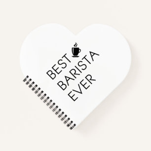 Beste Barista aller Zeiten. Barista-Geschenk. Kaff Notizblock