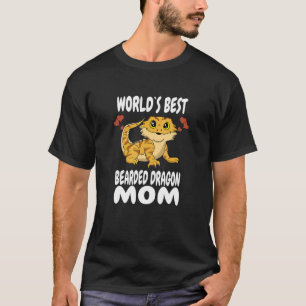 Beste Bartagamen-Mutter der Welt Echse T-Shirt