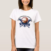 Beste Baseballmutter T-Shirt (Vorderseite)