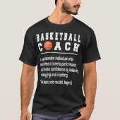 Beste Basketball-Coach - Geschenke Basketball Coac T-Shirt (Vorderseite)