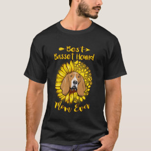 Beste Basset Hound-Hundemutter überhaupt Sonnenblu T-Shirt