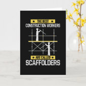 Beste Bauarbeiter, Gerüste genannt Karte (Gelbe Blume)