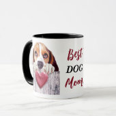 Beste Beagle Hund-Mama Tasse (Vorderseite Links)