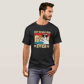 Beste Beagle Mama Ever Funny Dog T-Shirt (Vorne ganz)
