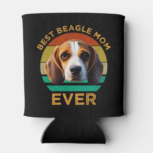 Beste Beagle Mama je Dosenkühler (Rückseite)