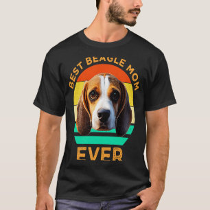 Beste Beagle Mama je Niedlicher Beagle Hund T-Shirt