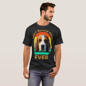Beste Beagle Mama je Niedlicher Beagle Hund T-Shirt (Vorne ganz)