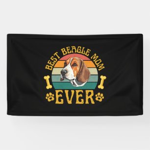 Beste Beagle-Mutter überhaupt, lustiger Beagle-Hun Banner